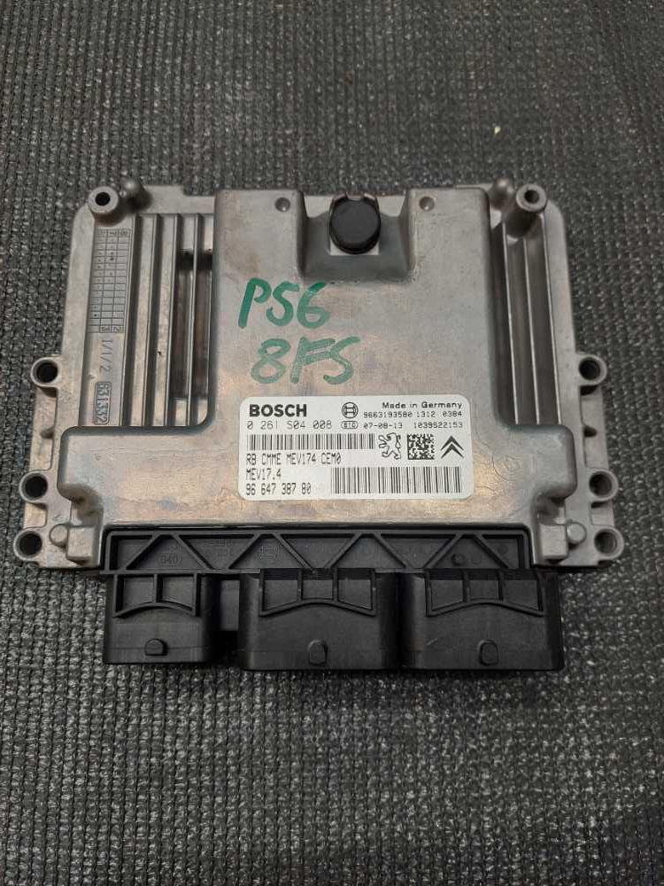 Řídící jednotka motoru 1.4 VTI 70 kW 8FS 0261S04008 MEV17.4 9664738780 Citroen Peugeot