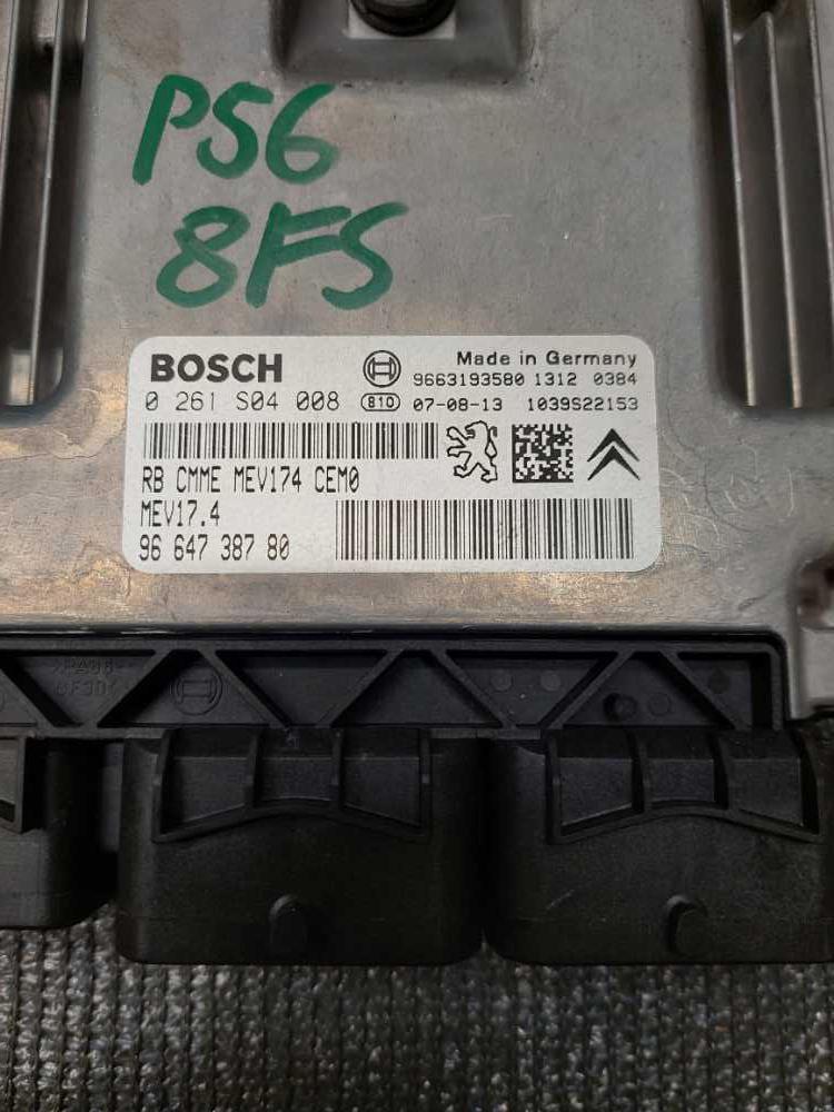 Řídící jednotka motoru 1.4 VTI 70 kW 8FS 0261S04008 MEV17.4 9664738780 Citroen Peugeot
