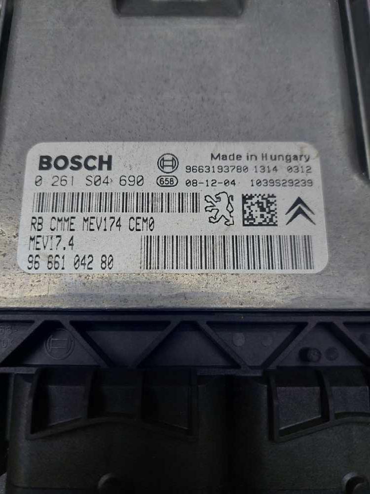 Řídící jednotka motoru 1.6 VTI 88 kW 5FW 0261S04690 MEV17.4 9666104280 9663193780 Citroen Peugeot
