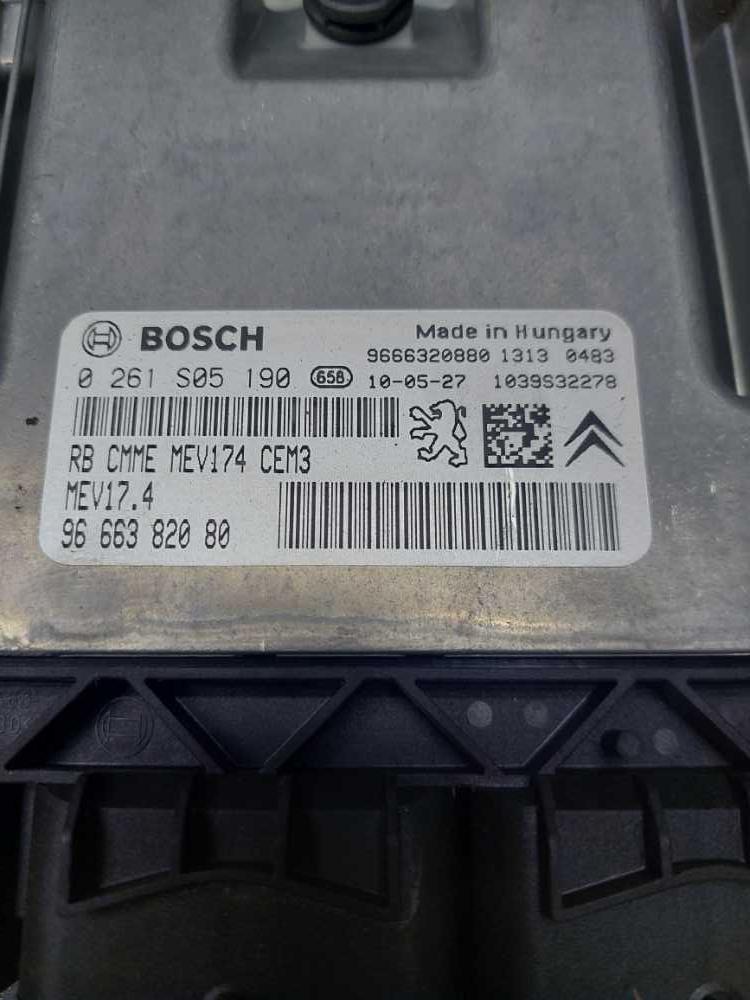 Řídící jednotka motoru 1.4 VTI 70 kW 8FP 0261S05190 MEV17.4 9666382080 9666320880 Citroen Peugeot