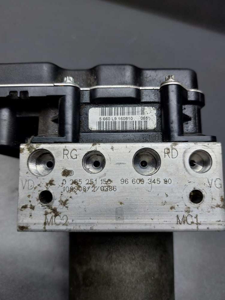 Jednotka ABS Citroen C4 Picasso 1.6HDI 80kW 9HZ 0265951427 0265251156 9660934580 9667055780