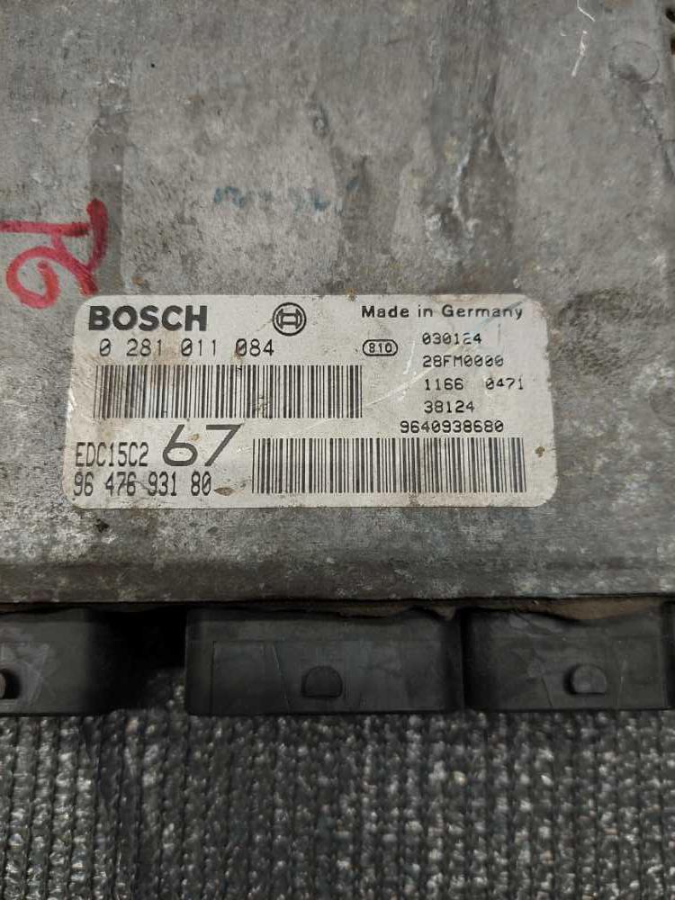 Řídící jednotka motoru 2.2 HDI 94 kW 4HW 0281011084 EDC15C267 9647693180 Citroen Peugeot
