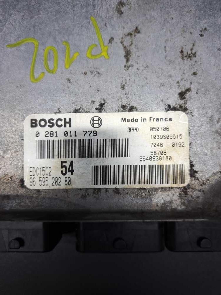 Řídící jednotka motoru 2.2 HDI 94 kW 4HW 0281011779 EDC15C254 9659520280 9640938180 Citroen Peugeot