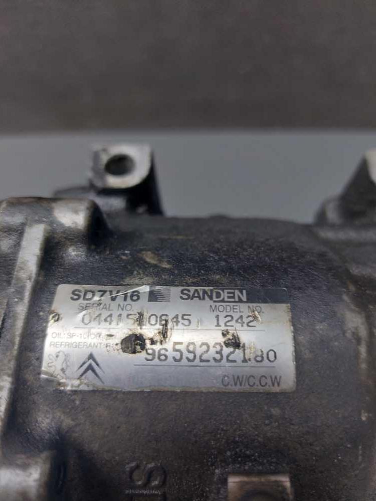 Kompresor klimatizace Citroen Berlingo Peugeot Partner do 2008 1.6HDI 55/66kW 1242F 9659232180 SD7V16