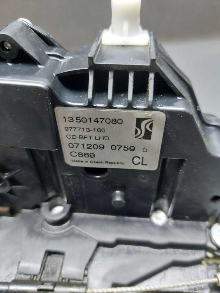 Zámek dveří pravý přední Peugeot Boxer Citroen Jumper Fiat Ducato III od 2006 1350147080 977713-100 6 pinů