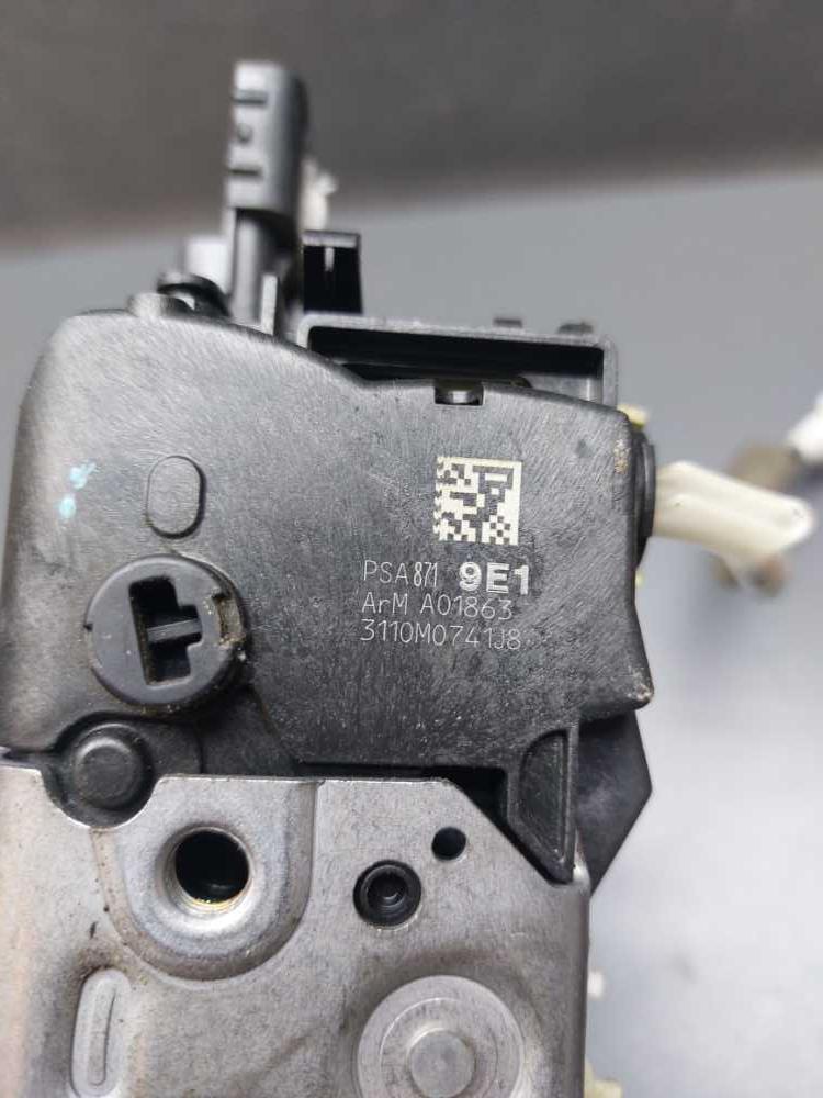 Zámek zadních křídlových dveří Citroen Berlingo Peugeot Partner III od 2008 8719E1 s vnitřní klikou