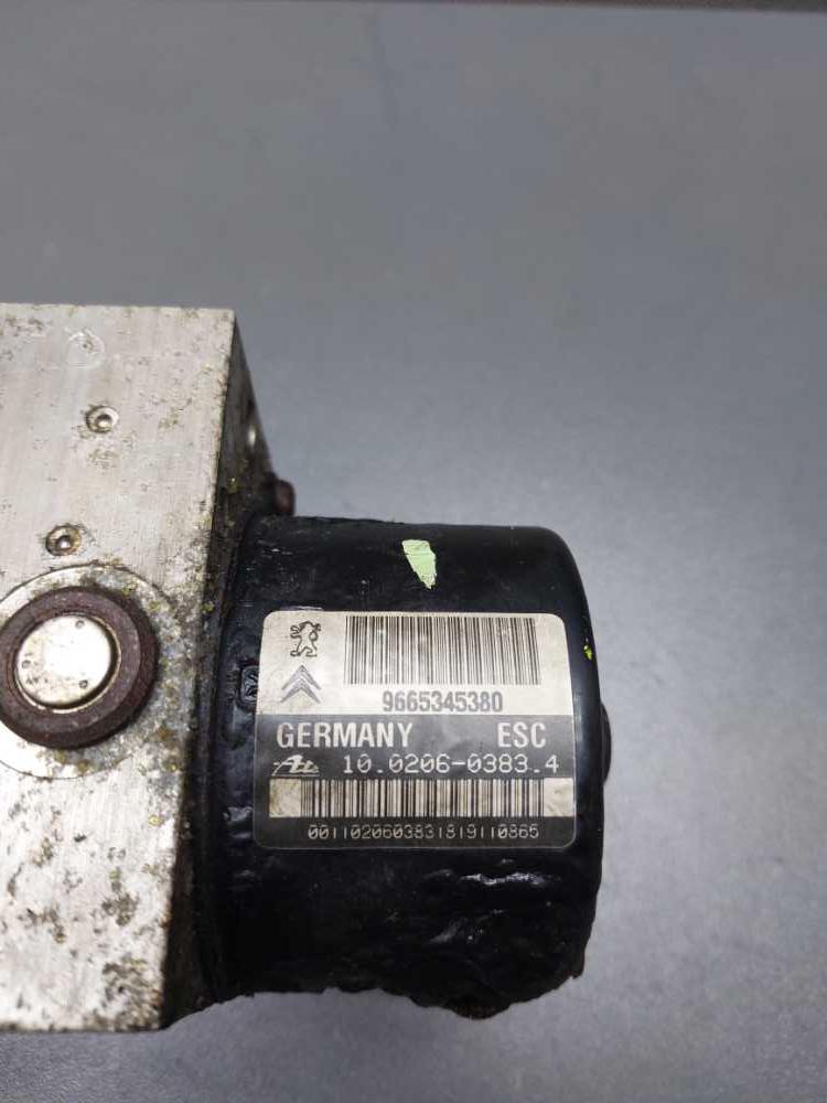 Jednotka ABS Peugeot 207 1.6VTI 88kW 5FS 9665345380 10.0206-0383.4 100960-3920.3 28.5600-6001.3