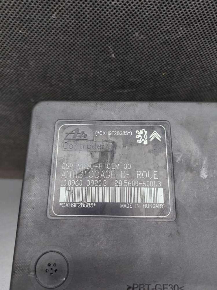 Jednotka ABS Peugeot 207 1.6VTI 88kW 5FS 9665345380 10.0206-0383.4 100960-3920.3 28.5600-6001.3