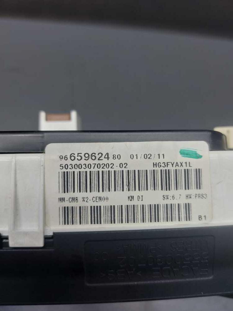 Palubní přístroje Peugeot 508 2.0HDI 103kW RHF 9665962480 9675324680 503003070202-02