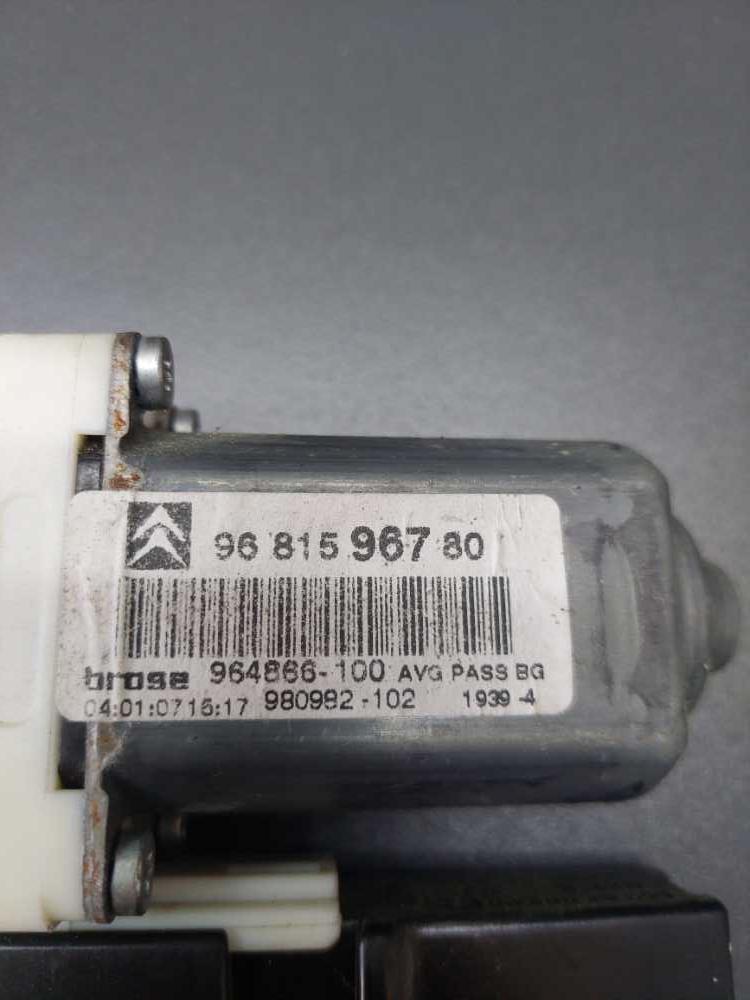 Motorek stahování okna levý přední Citroen C5 do 2008 9681596780 964866-100 965496-100