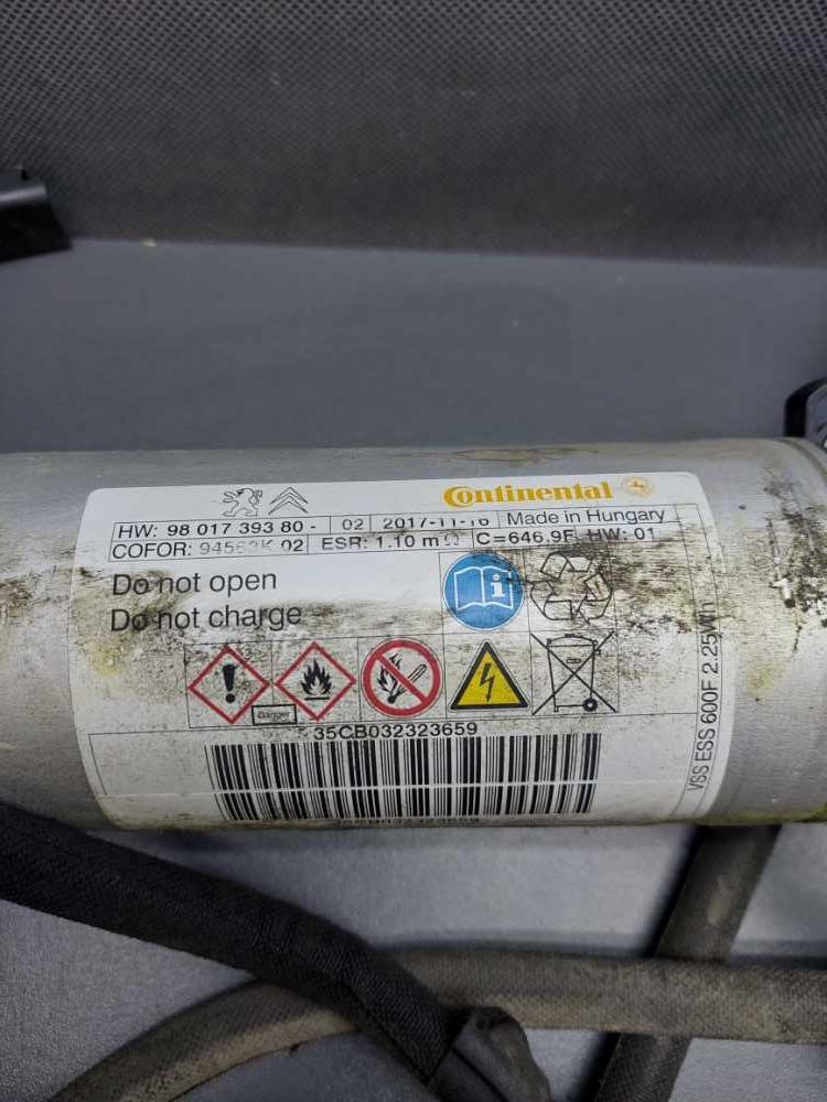 Řídící jednotka Start-stop Peugeot Partner Citroen Berlingo III od 2008 9801739380 9678342280 9678292180 9678273280