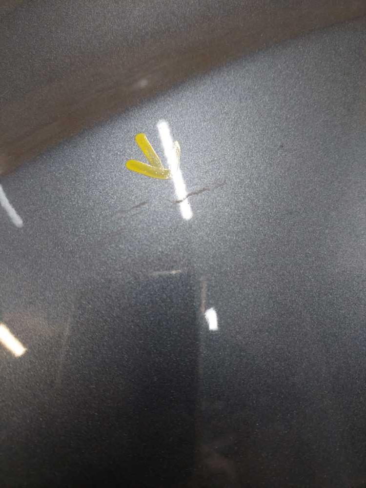 Blatník levý přední Peugeot Partner Citroen Berlingo III od 2008 Šedá EZW drobné oděrky