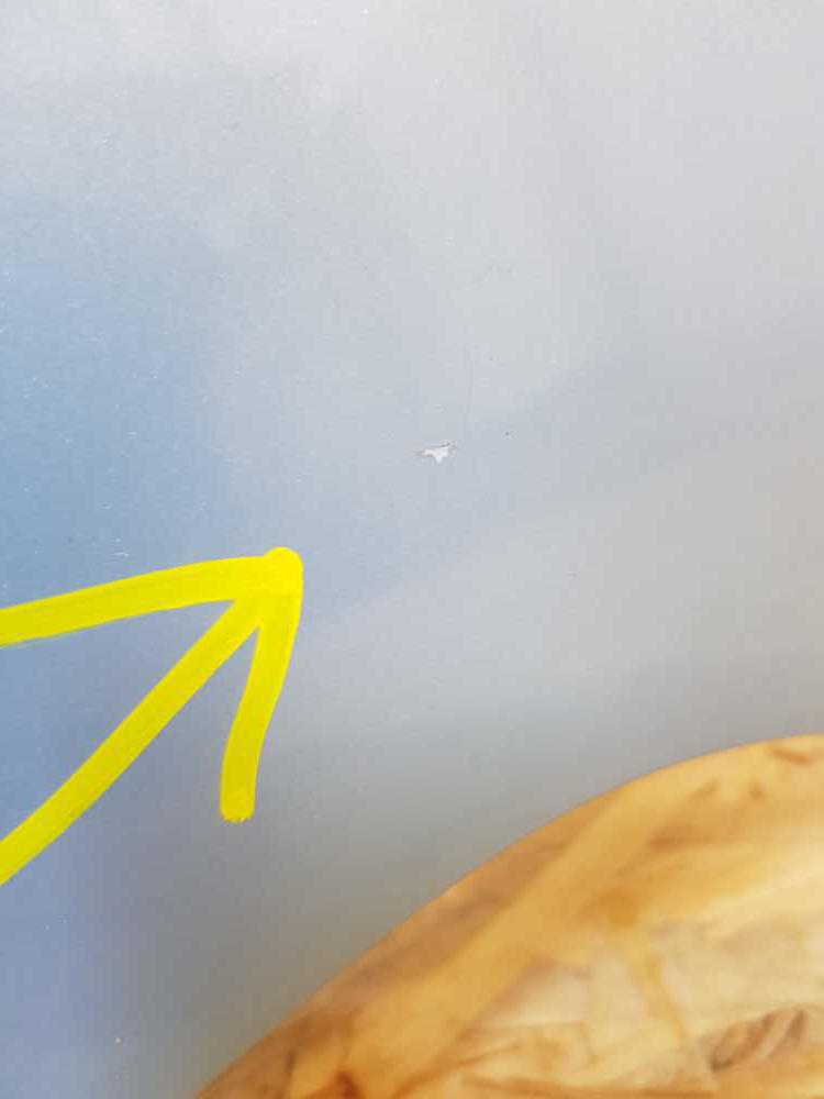 Blatník pravý přední Citroen Berlingo Peugeot Partner II -08 Modrá KNB drobné oděrky