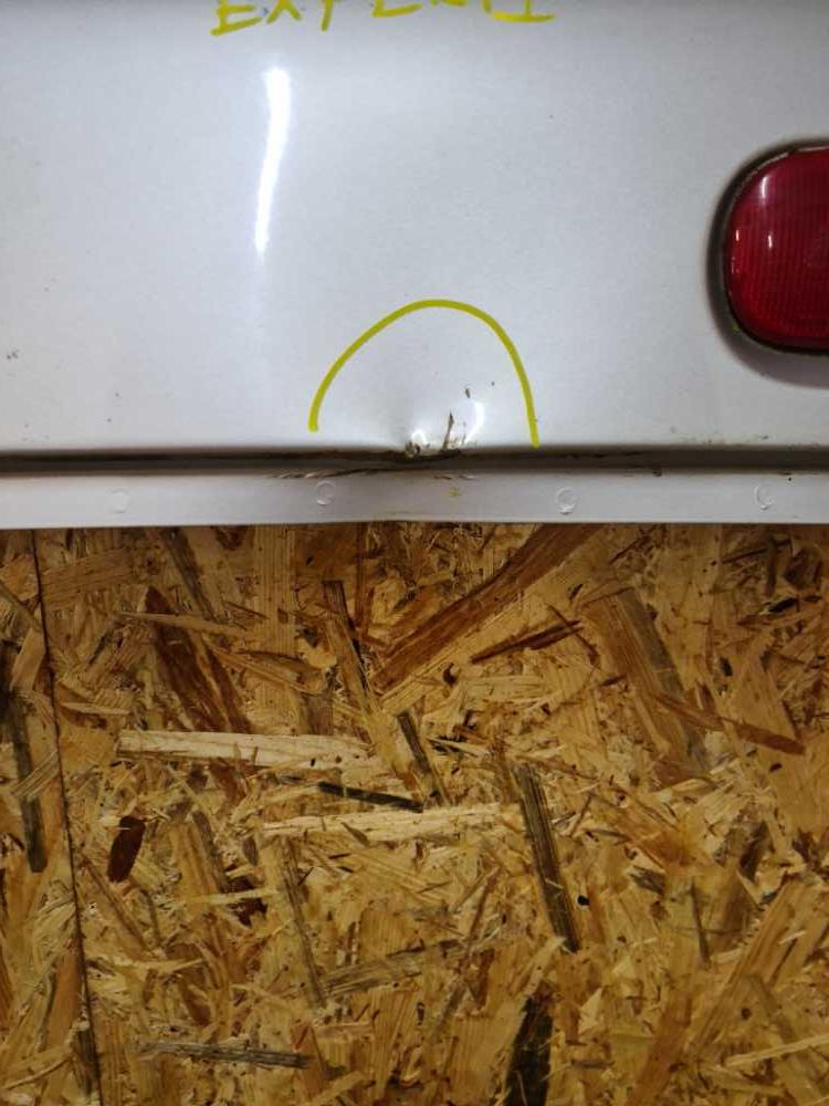 Dveře křídlové levé zadní Peugeot Expert Fiat Scudo Citroen Jumpy I do 2006 drobné oděrky promáčkliny