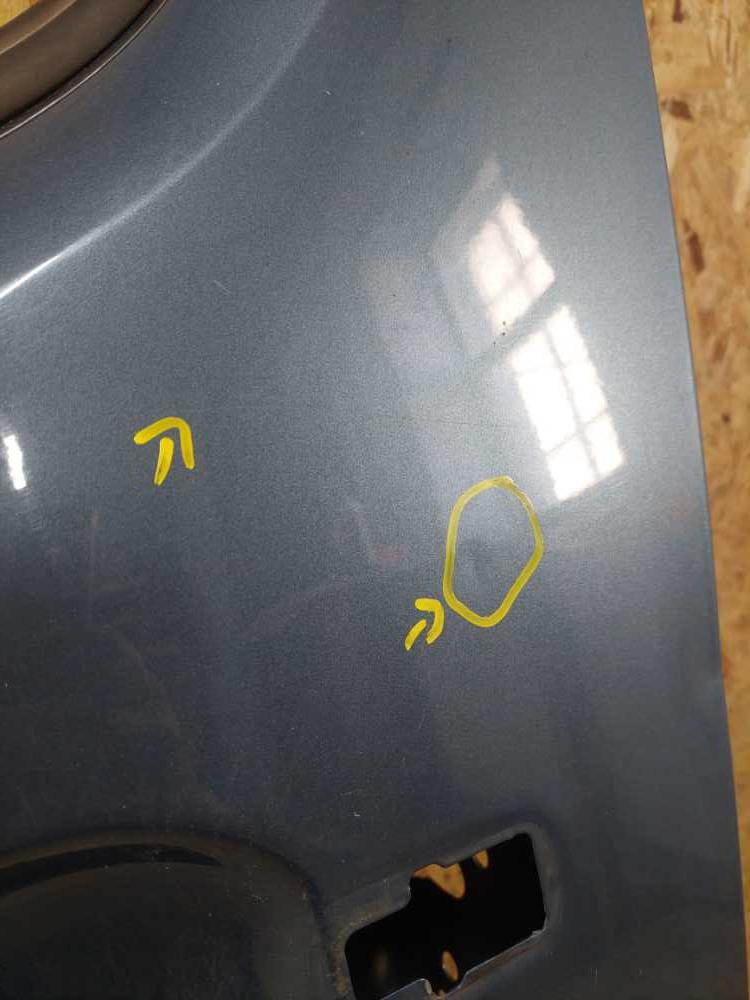 Dveře levé přední Peugeot Partner Citroen Berlingo III od 2008 Modrá KGQ drobné oděrky, drobná koroze / DEMONTOVANÉ MALÉ OKÉNKO