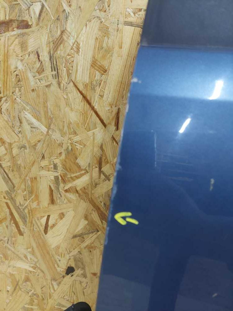 Dveře levé přední Peugeot Partner Citroen Berlingo III od 2008 Modrá KGQ drobné oděrky, drobná koroze / DEMONTOVANÉ MALÉ OKÉNKO