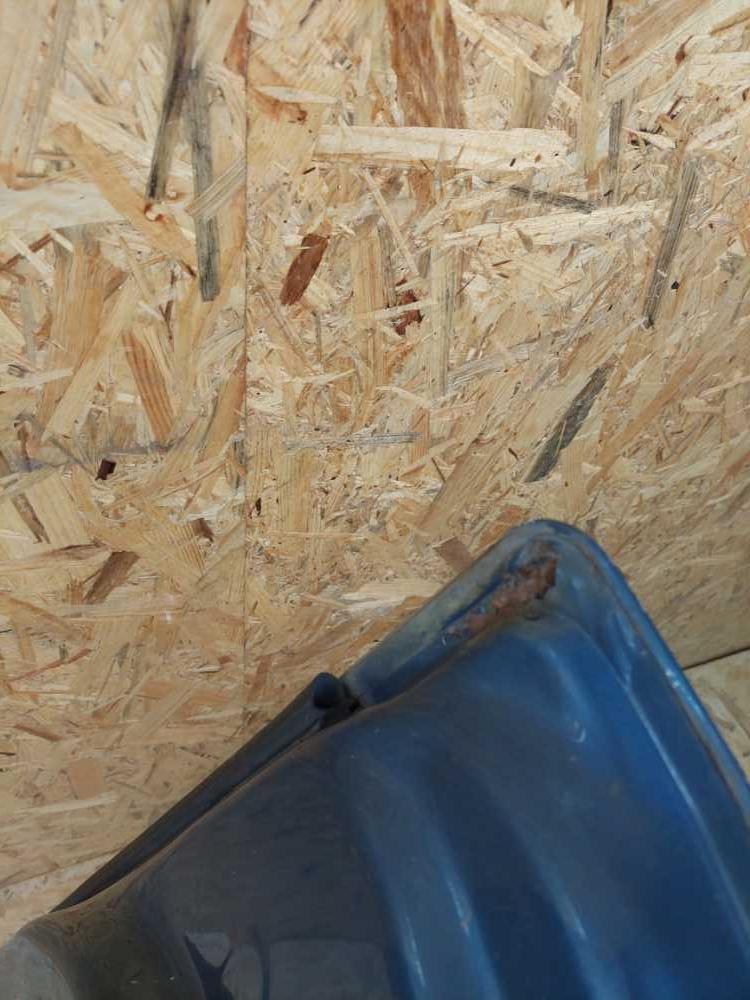 Dveře levé přední Peugeot Partner Citroen Berlingo III od 2008 Modrá KGQ drobné oděrky, drobná koroze / DEMONTOVANÉ MALÉ OKÉNKO