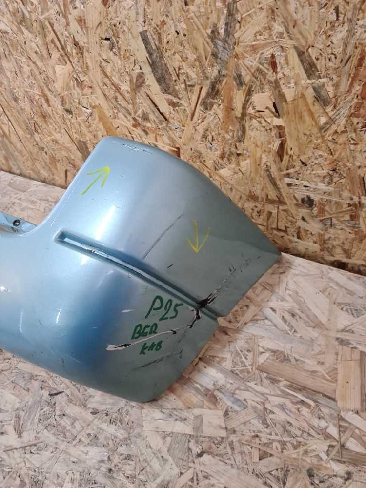 Nárazník zadní Peugeot Partner Citroen Berlingo II do 2008 Modrá KNB oděrky škrábance prasklina