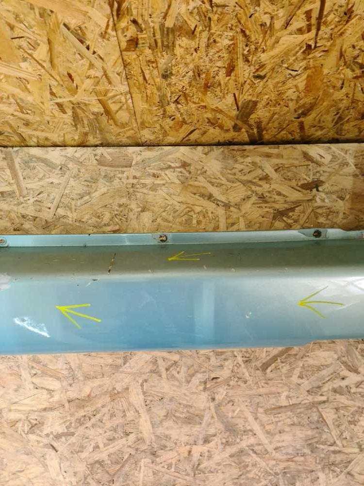 Nárazník zadní Peugeot Partner Citroen Berlingo II do 2008 Modrá KNB oděrky škrábance prasklina