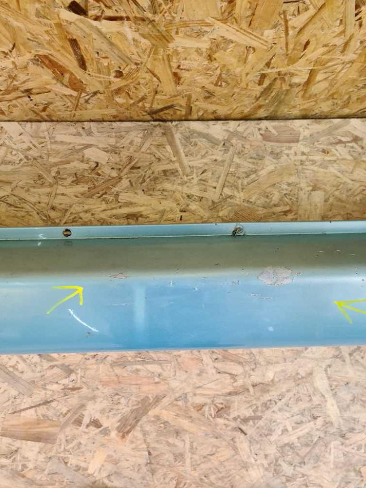 Nárazník zadní Peugeot Partner Citroen Berlingo II do 2008 Modrá KNB oděrky škrábance prasklina