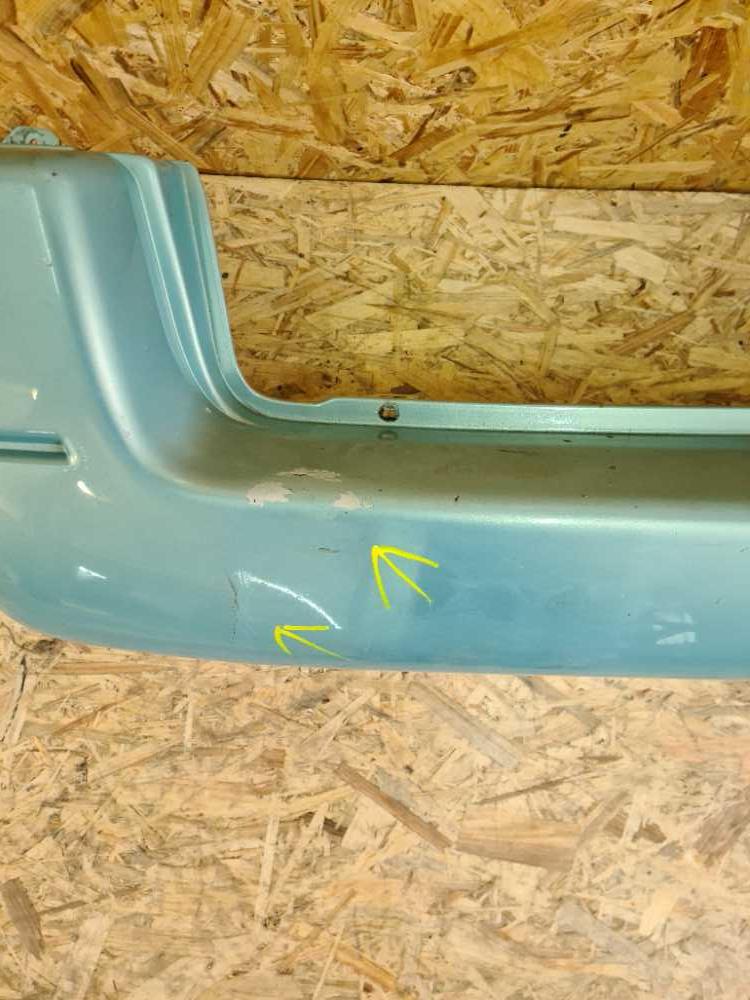 Nárazník zadní Peugeot Partner Citroen Berlingo II do 2008 Modrá KNB oděrky škrábance prasklina