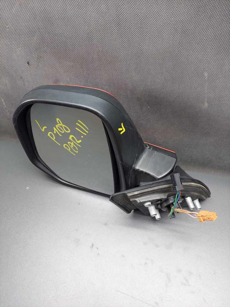 Zrcátko levé Peugeot Partner Citroen Berlingo III od 2008 Červená KHK oděrky, 7 pinů