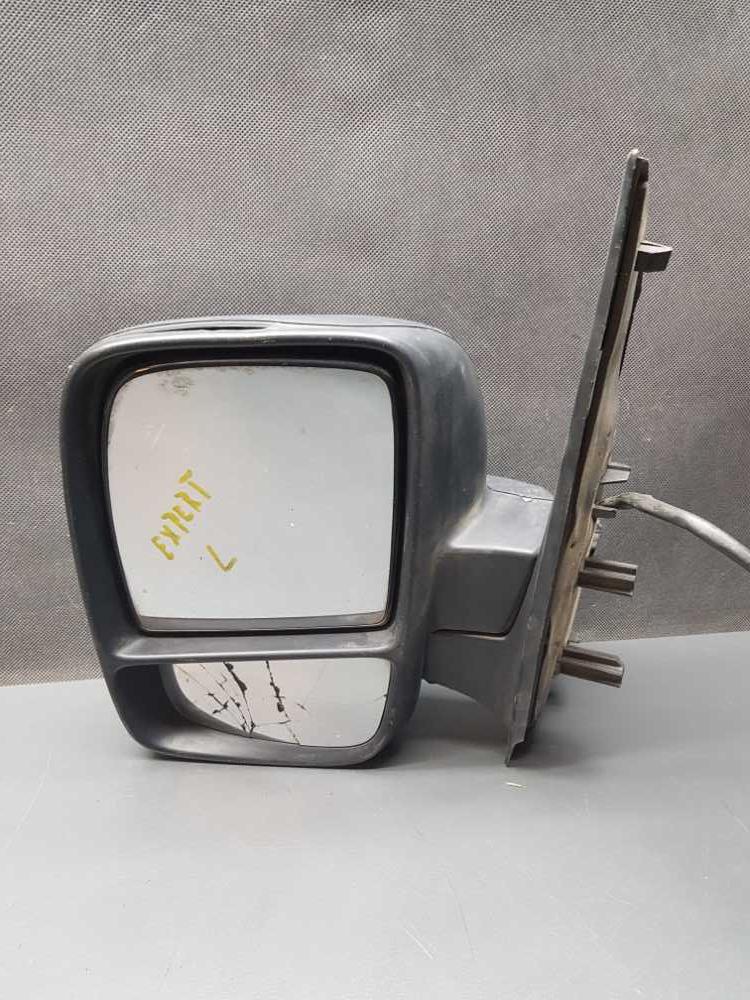 Zrcátko levé Citroen Jumpy Peugeot Expert Fiat Scudo od 2006 5 pinů prasklý kryt i sklo