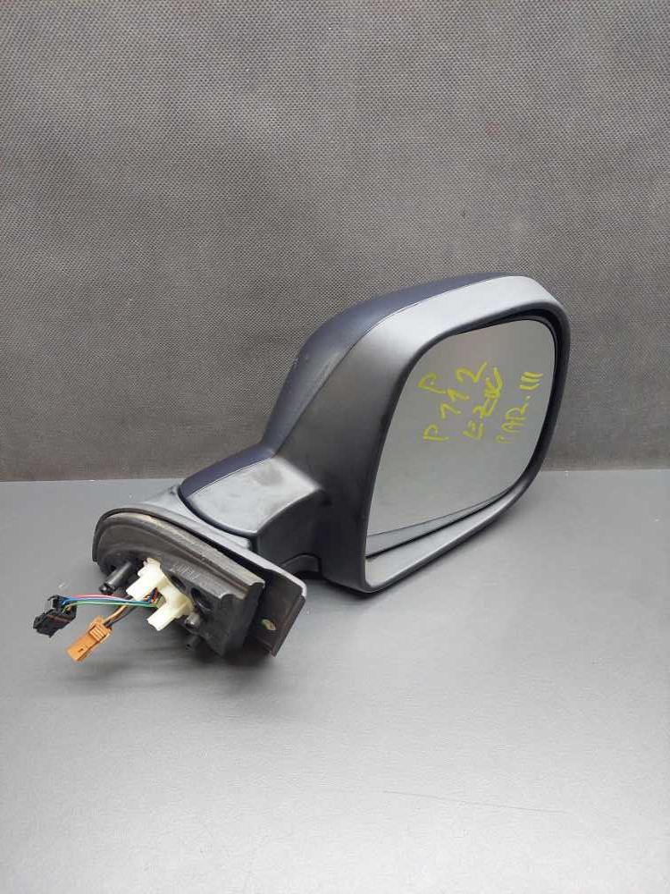 Zrcátko pravé Peugeot Partner Citroen Berlingo III facelift od 2012 Šedá EZW 7 pinů, prasklý kryt